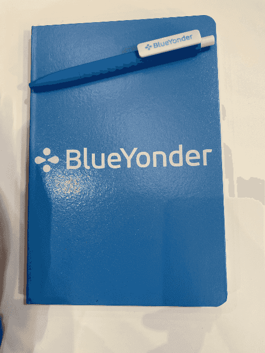 Blue Agenda and Pen