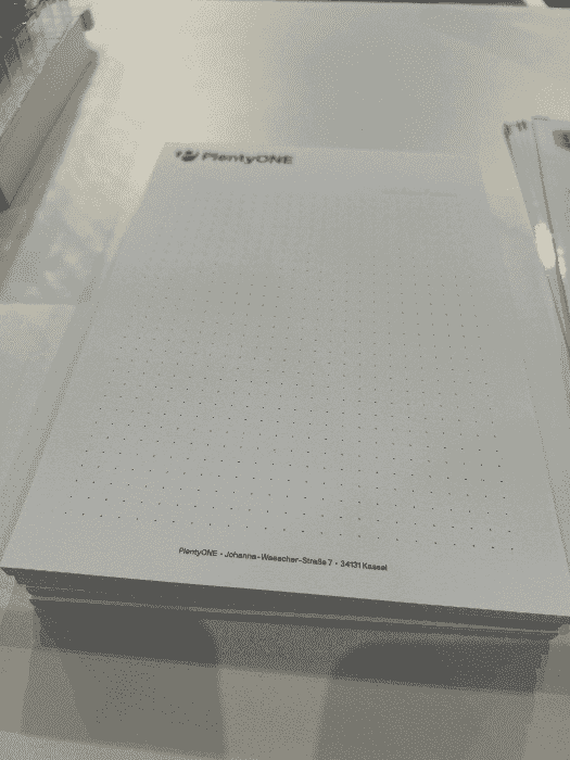 Note pad