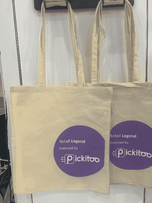 Pickitoo totebag