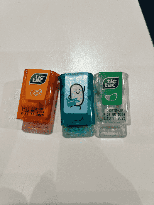 Tic-tac mints