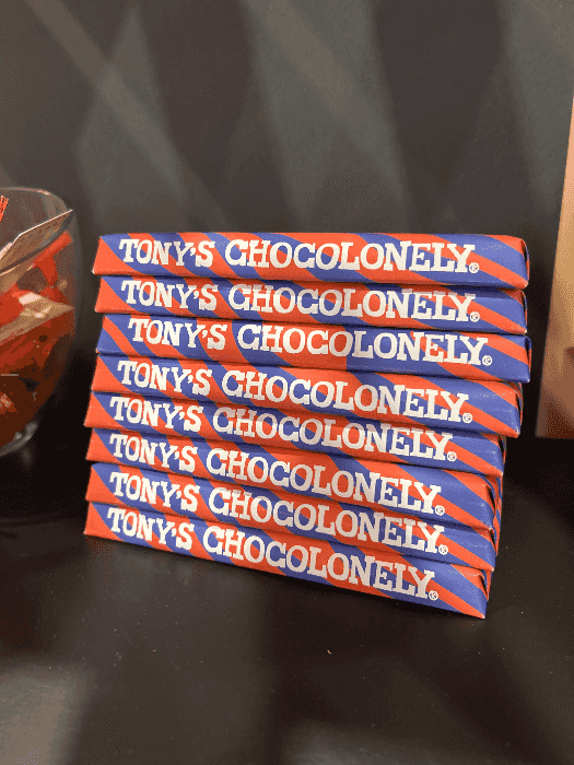Tony’s chocolate bars