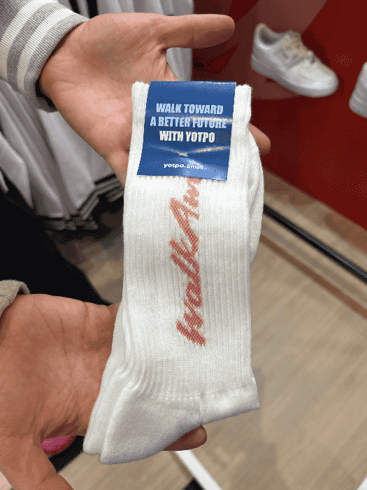 Varsity white socks