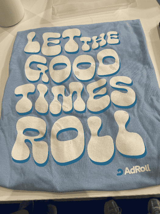 Let the good times roll t-shirt (giveaway contest)