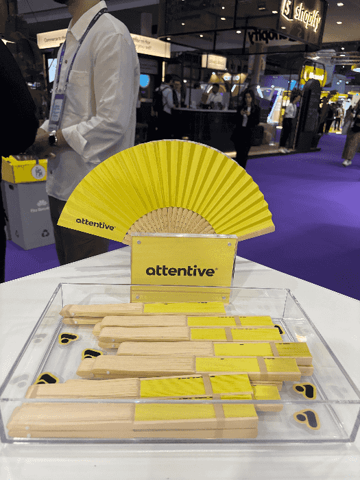 Yellow Hand Fan