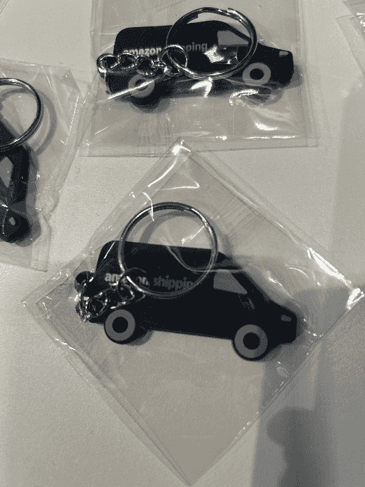 Amazon shipping key ring