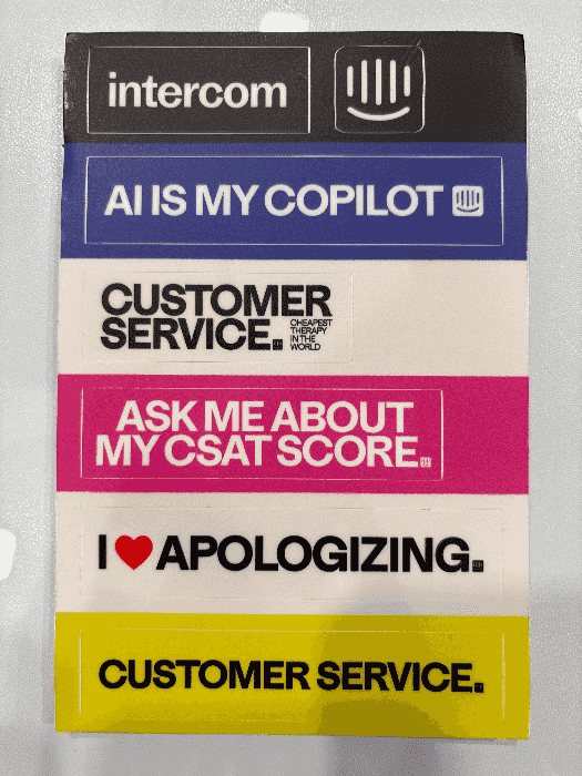 Customer Service Sticker