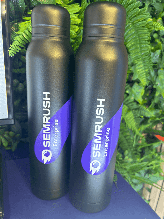 Semrush black tumbler 