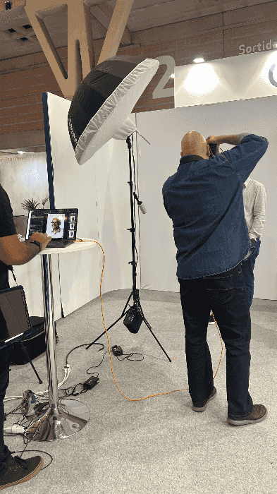 Professional photo shoot
