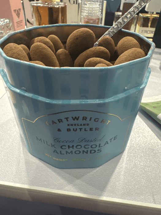 Chocolate almonds