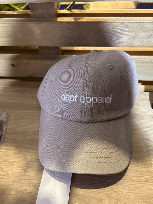 Beige Dept cap