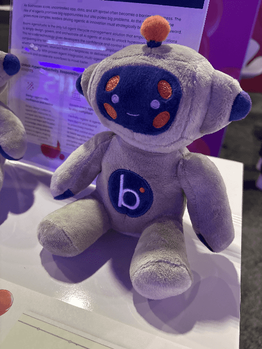 Boomi robot plushy