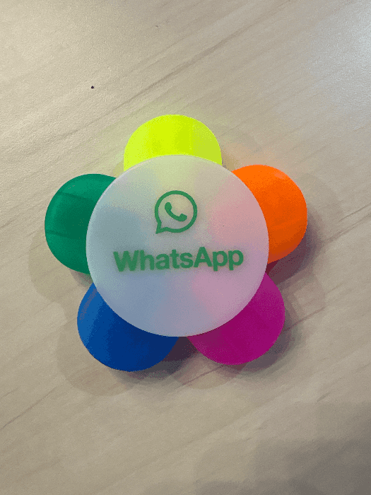 WhatsApp Multicolor Highlighter