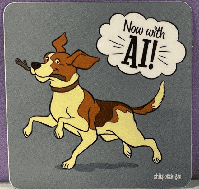 Now with AI Dog Stick