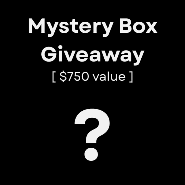 Mystery Box Giveaway [$750 value]