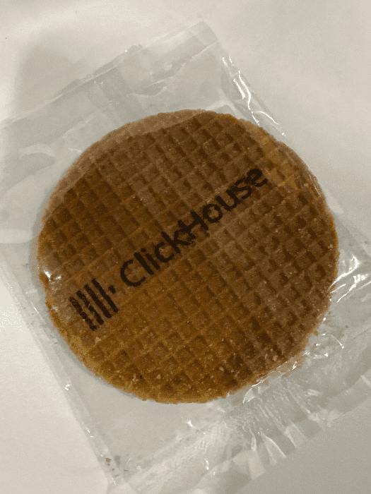 Stroopwafel cookie treat