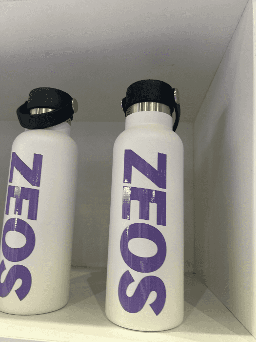 Zeos white water bottle 