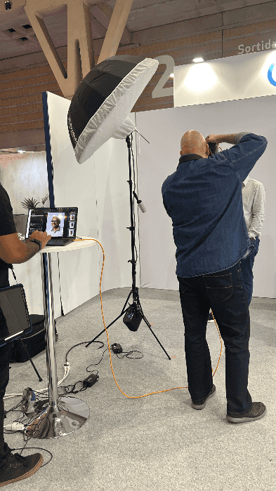 Professional photo shoot