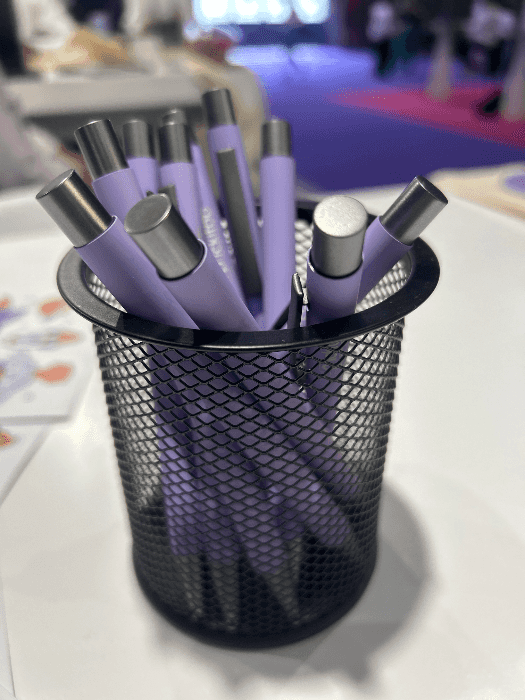 Purple pen